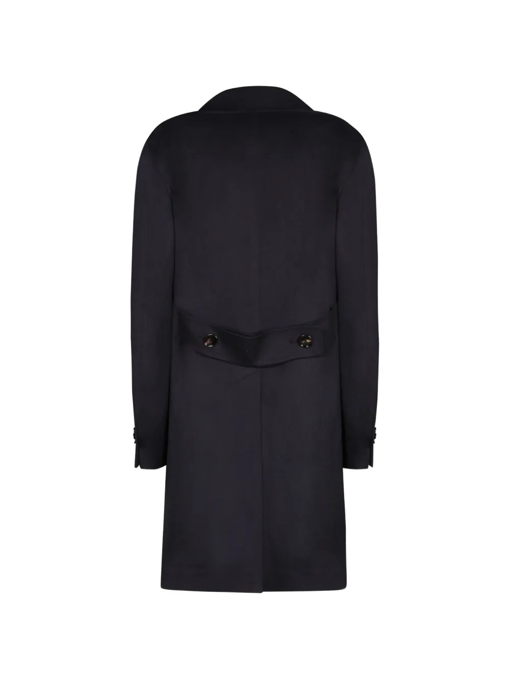 Tagliatore double-breasted peak-lapel coat Blauw