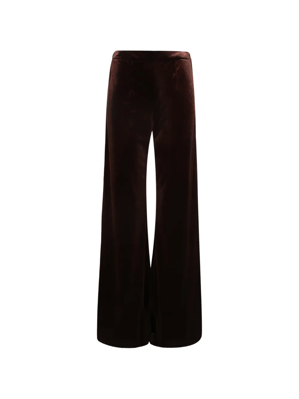Blanca Vita pantalon palazzo en velours - Marron Blanca Vita pantalon palazzo en velours - Marron