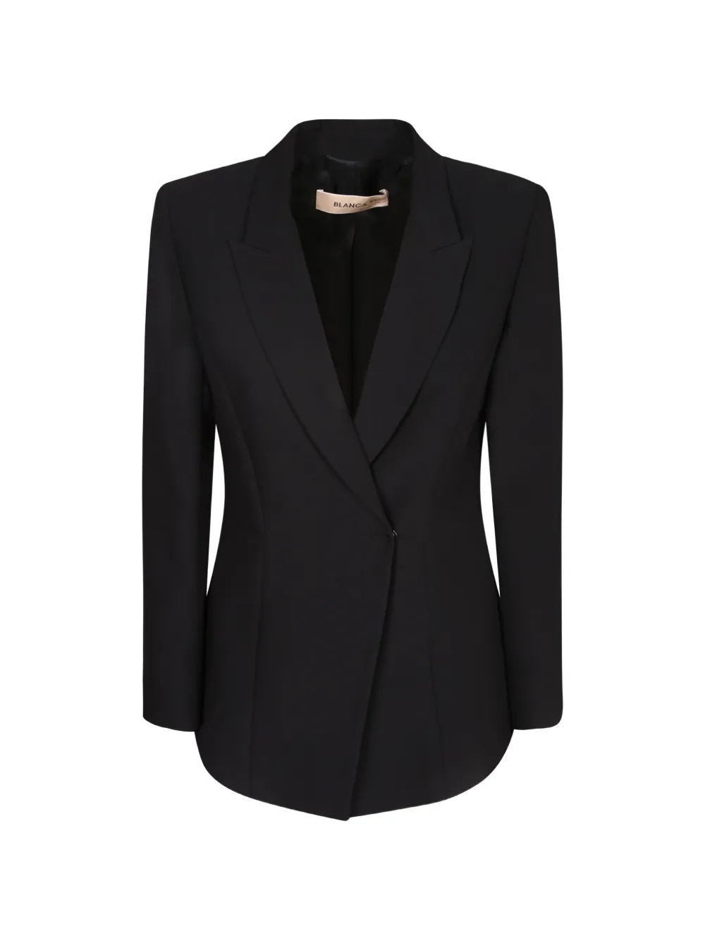 Blanca Vita peak-lapels single-breasted blazer - Schwarz