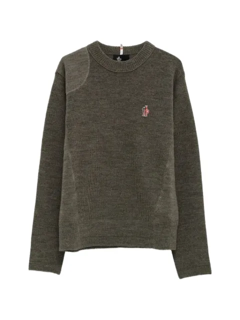 Moncler Grenoble logo-patch sweater