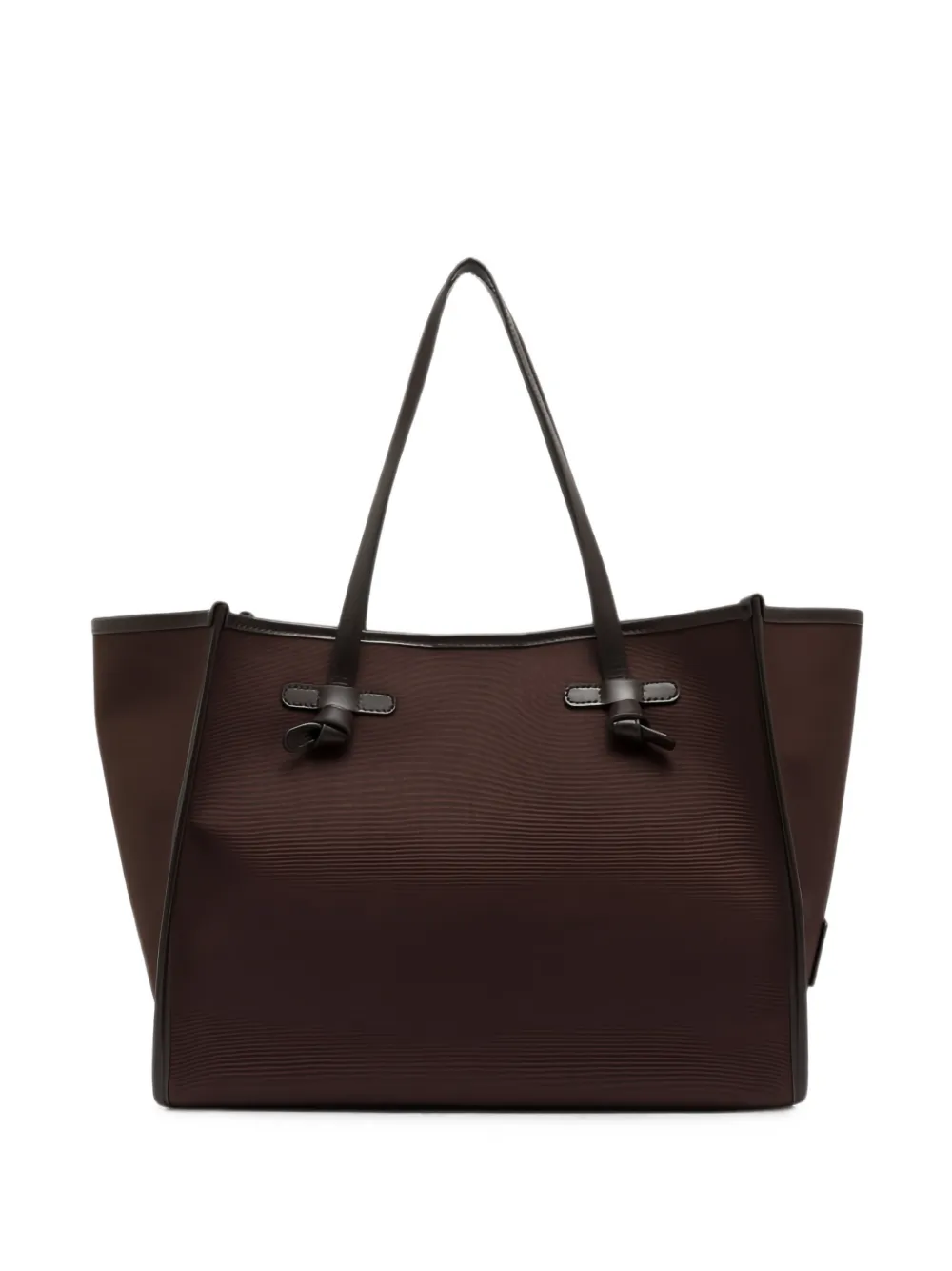 GIANNI CHIARINI Marcella leather-trim tote bag