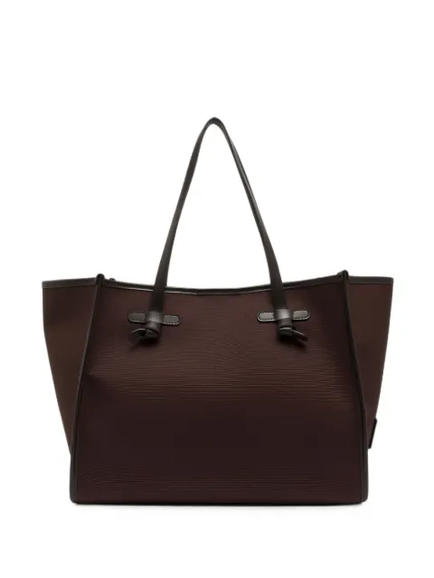 GIANNI CHIARINI Marcella leather-trim tote bag