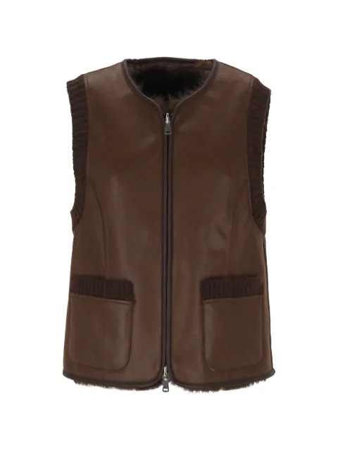 Urbancode Reversible Toscana faux-fur panels gilet