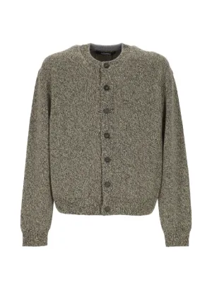 Maison Margiela テクスチャード カーディガン | グレー | FARFETCH JP
