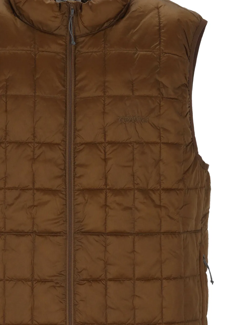 Gramicci Gewatteerde bodywarmer Bruin