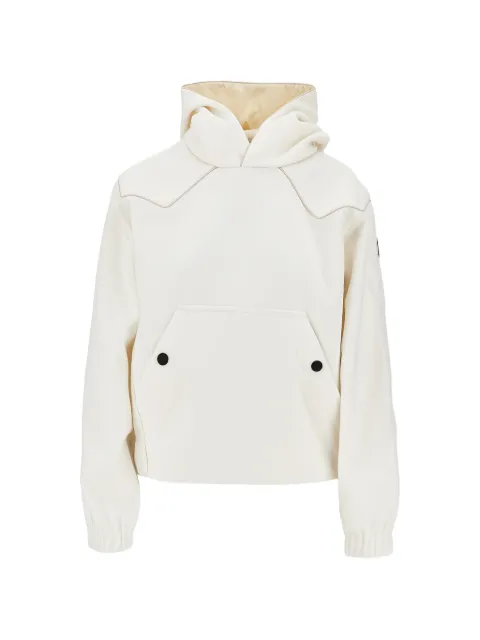 Moncler Grenoble logo-patch panelled hoodie