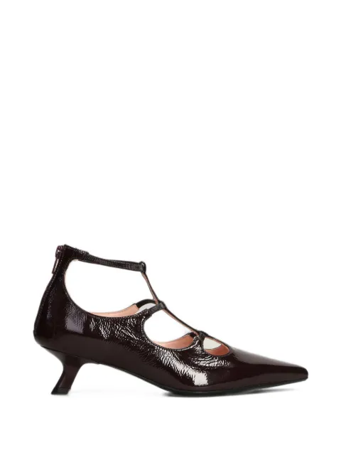 Anna F. pointed-toe cage pumps