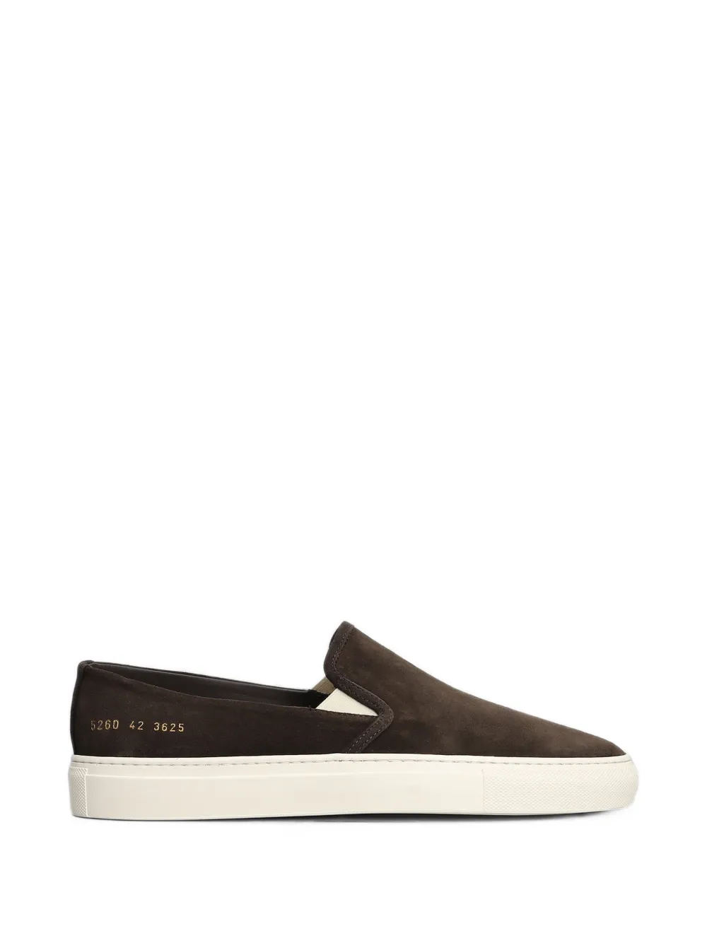 Common Projects suede slip-on sneakers - Marrone