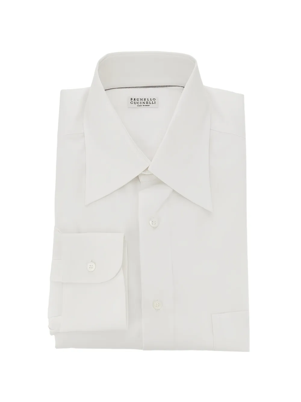 Brunello Cucinelli Hemd mit Knöpfen - Weiß