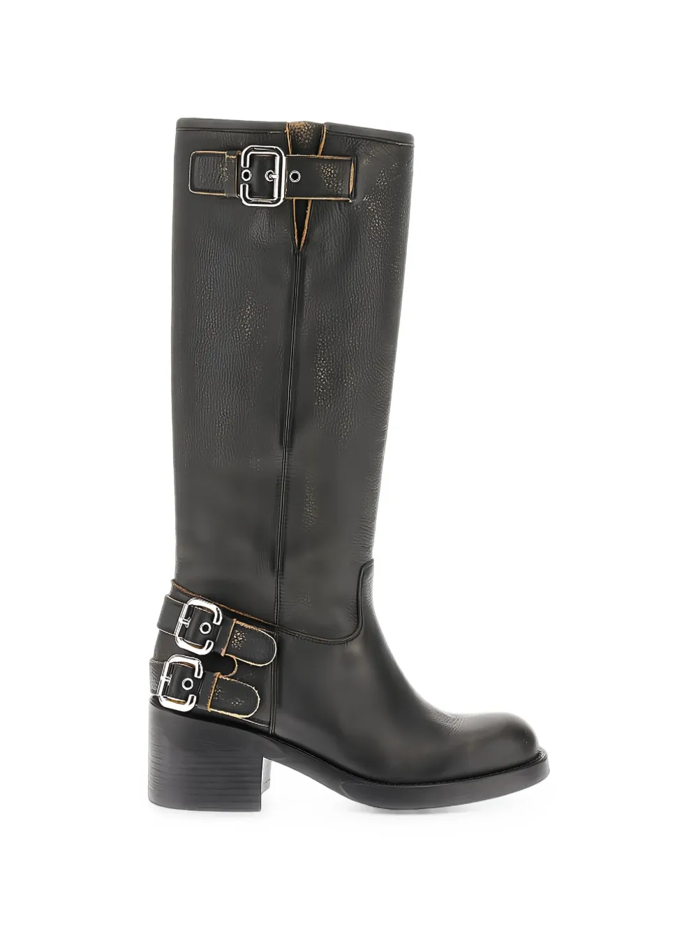 Chloé buckle-detail leather boots