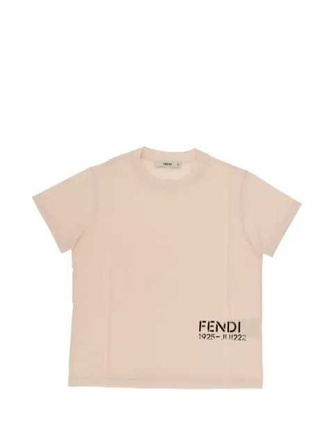 Fendi Kids logo-print T-shirt