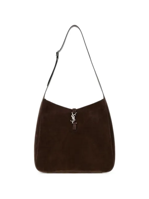 Saint Laurent large Le 5 à 7 suede tote bag