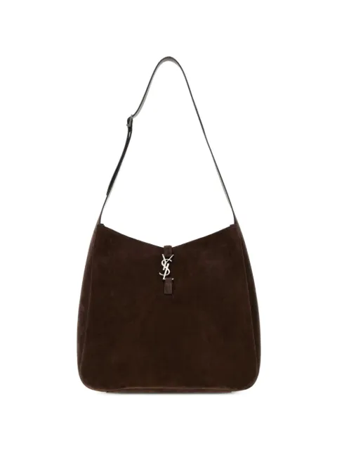 Saint Laurent large Le 5 à 7 suede tote bag