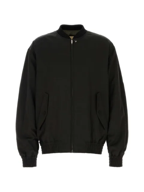Valentino Garavani elasticated-hem bomber jacket