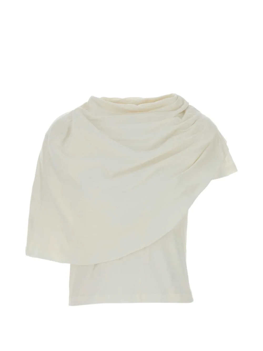 Magda Butrym draped asymmetric T-shirt