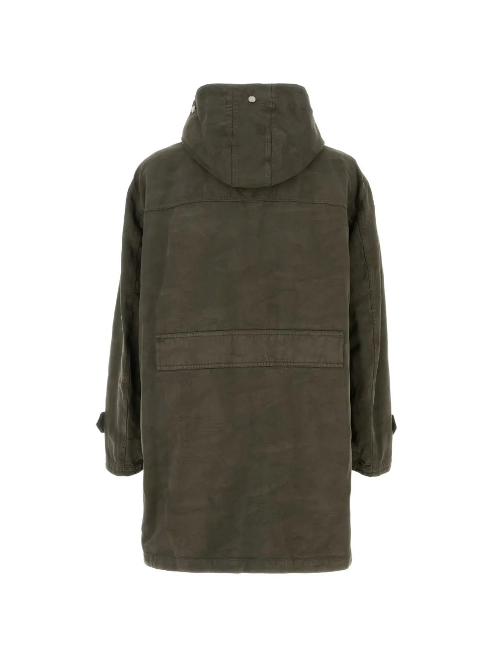 FENDI Parka met camouflage-print en capuchon Groen