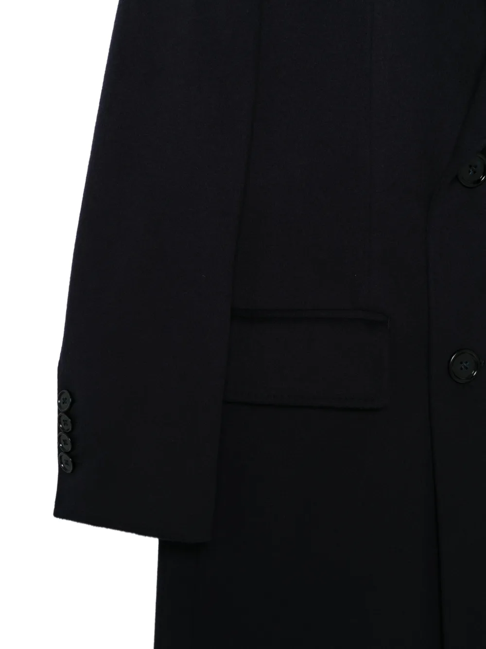 Dolce & Gabbana double-breasted buttoned coat Blauw