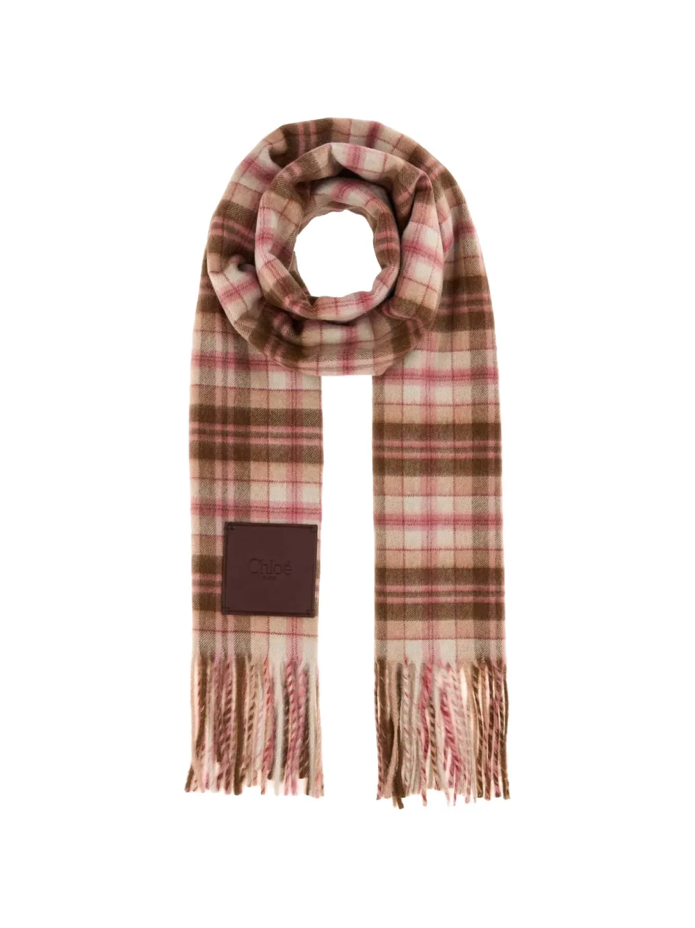 Chloé Highlanding cashmere scarf