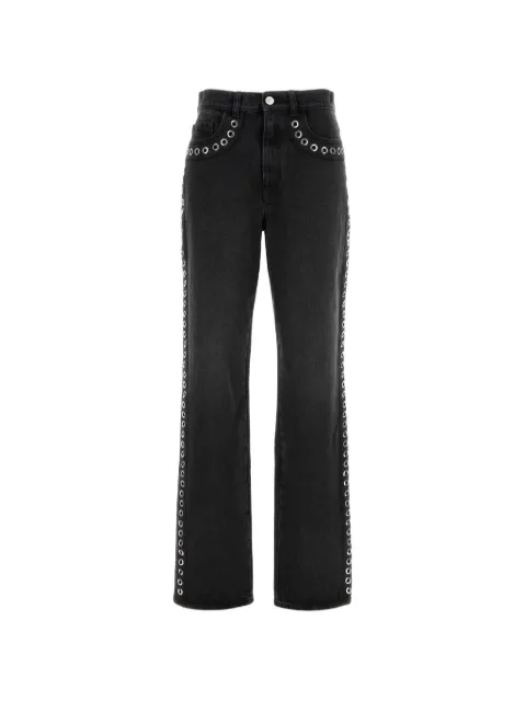 Marni eyelet-embellished jeans