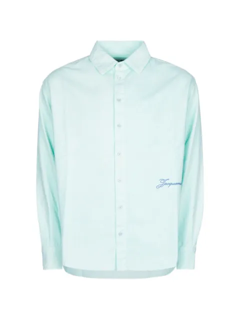 Jacquemus Simon embroidered shirt