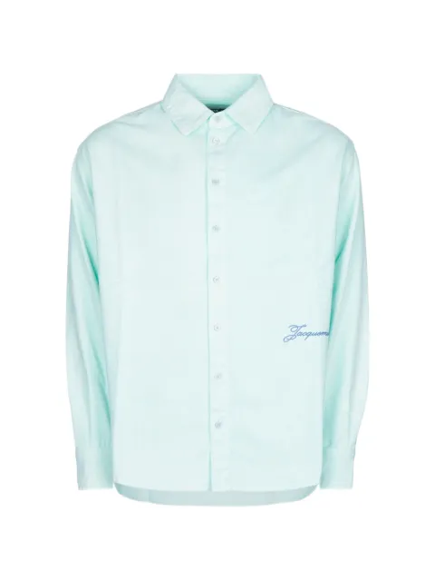 Jacquemus Simon embroidered shirt