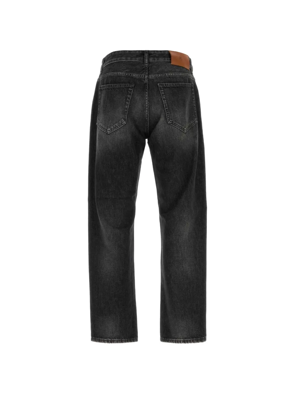 PT Torino faded straight-leg jeans Zwart