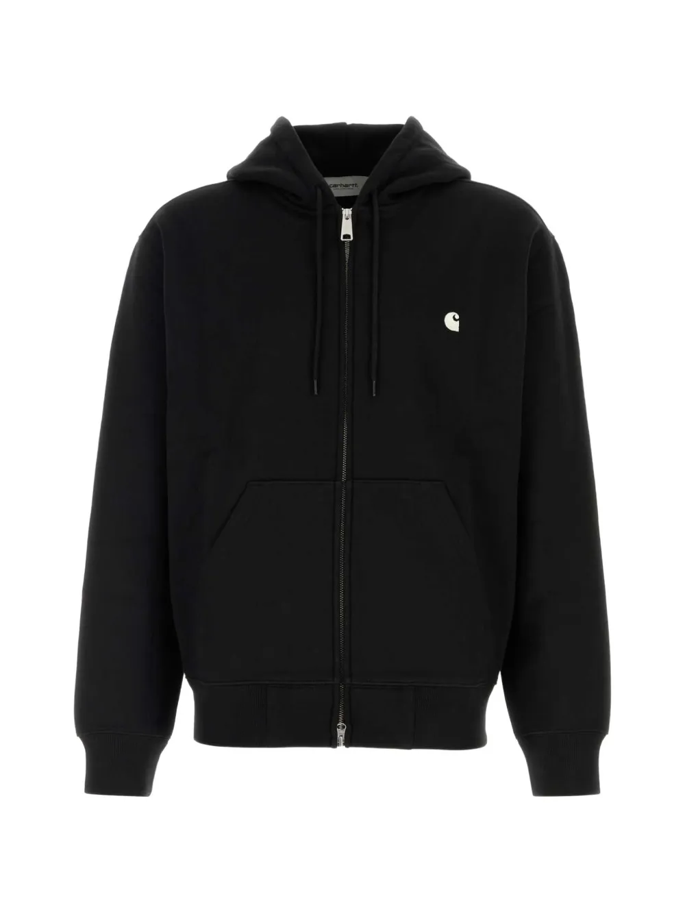 Carhartt WIP Mack hoodie met geborduurd logo Zwart