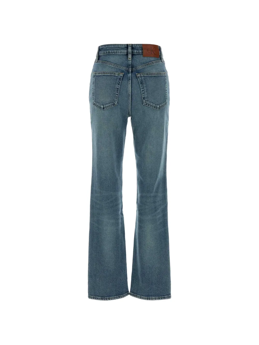 CALVIN KLEIN COLLECTION Jeans met vervaagd-effect Blauw