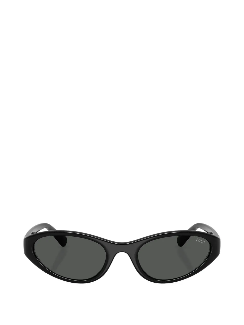 POLO RALPH LAUREN EYEWEAR oval-frame sunglasses Zwart