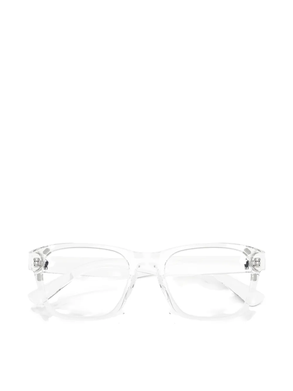 POLO RALPH LAUREN EYEWEAR Zonnebril met vierkant montuur Beige