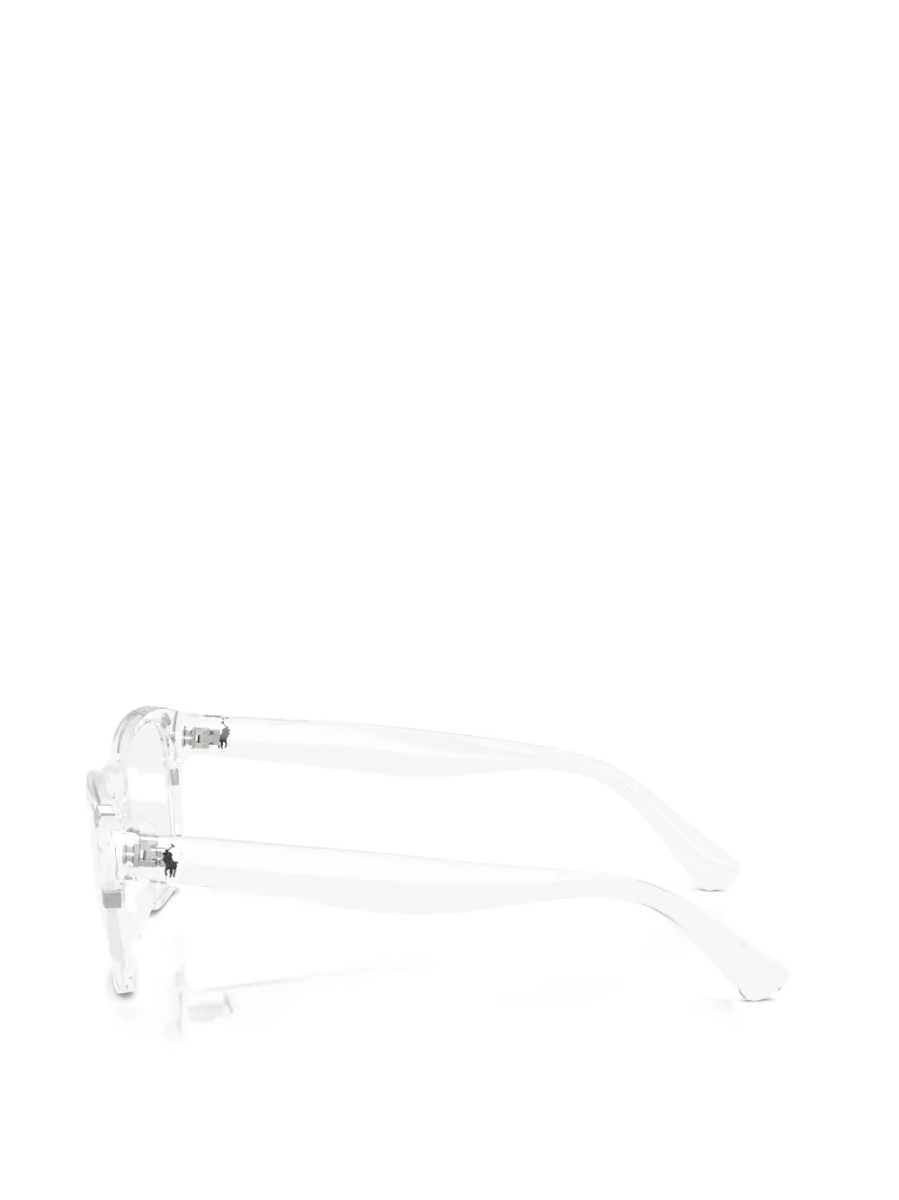 POLO RALPH LAUREN EYEWEAR Zonnebril met vierkant montuur Beige