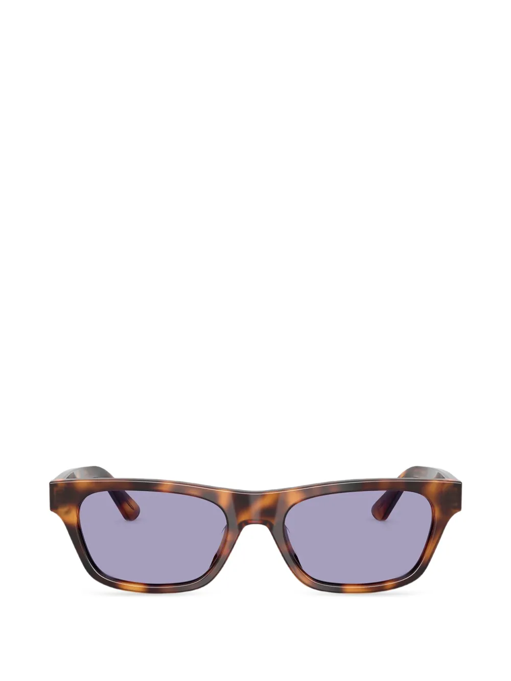 POLO RALPH LAUREN EYEWEAR Eckige Sonnenbrille in Schildpattoptik - Braun