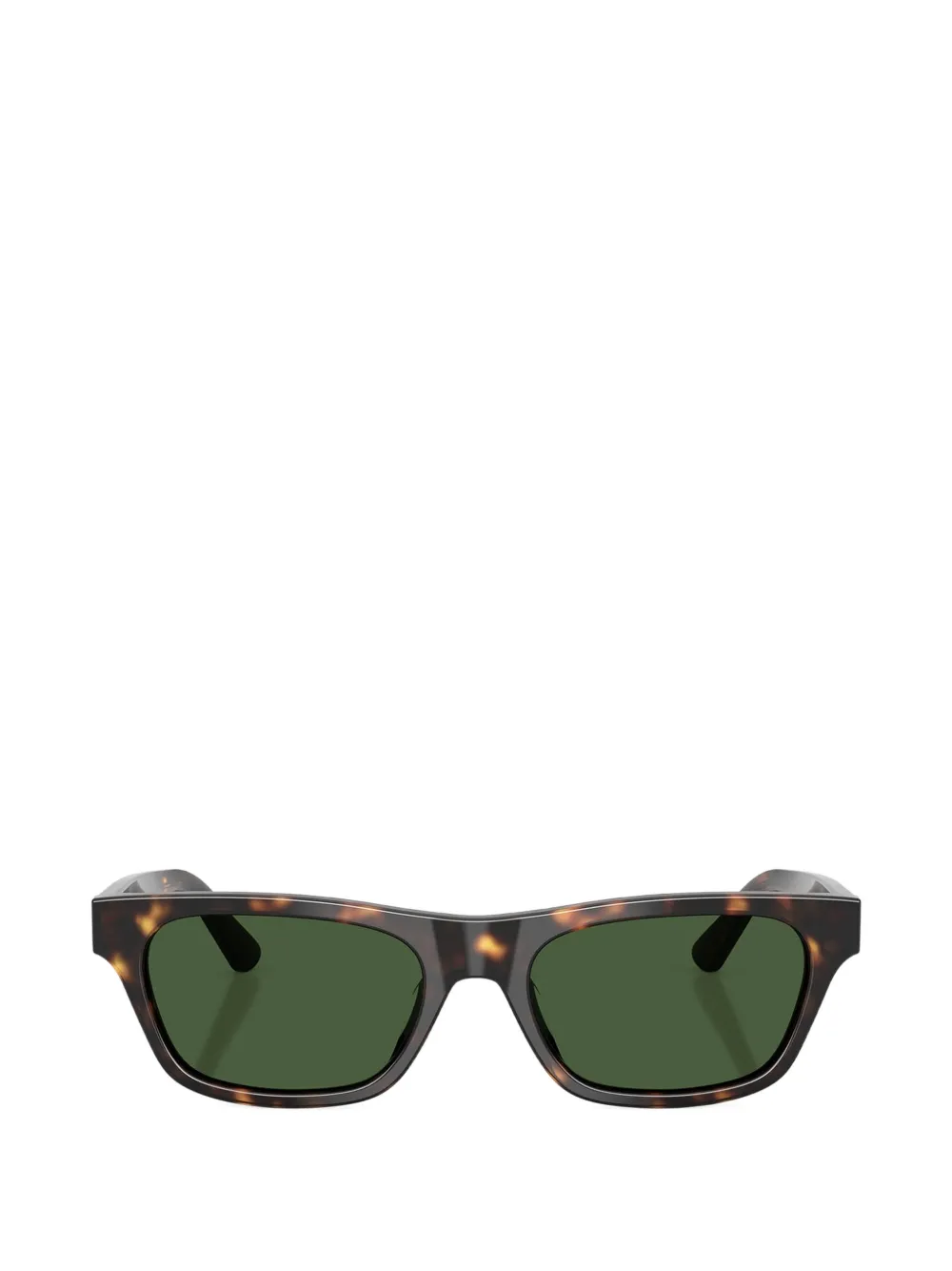 POLO RALPH LAUREN EYEWEAR Eckige Sonnenbrille in Schildpattoptik - Braun