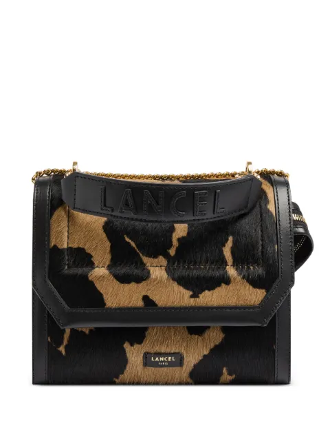 Lancel medium Ninon animal-print crossbody bag