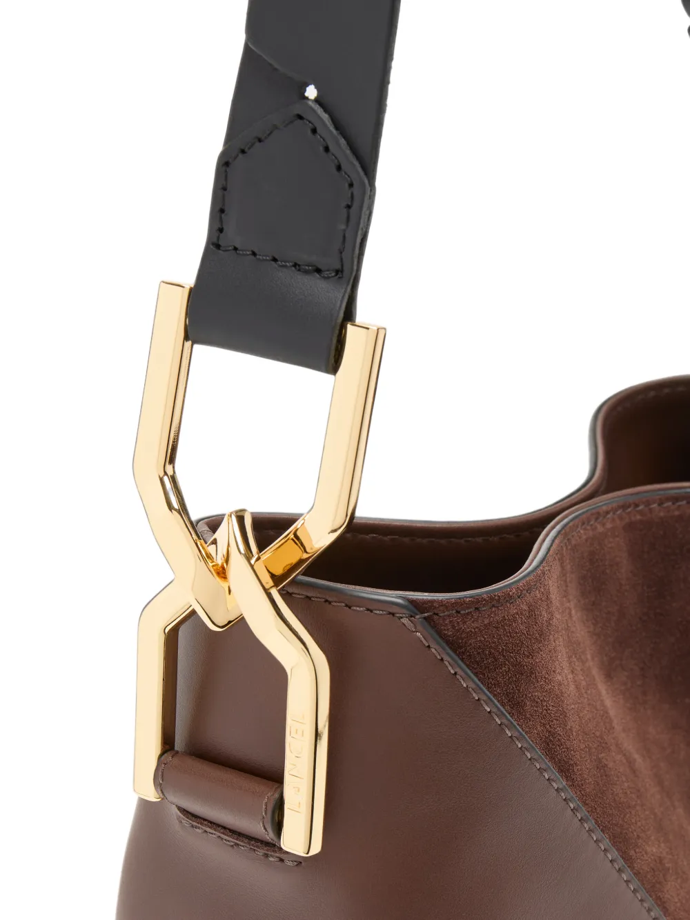 Lancel S Pagode bucket bag Bruin