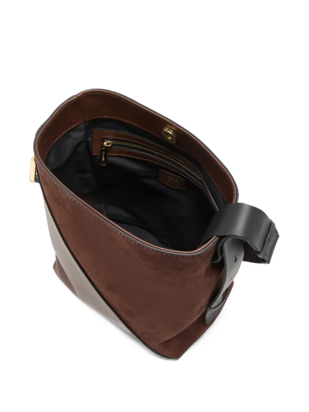 Lancel S Pagode bucket bag Bruin