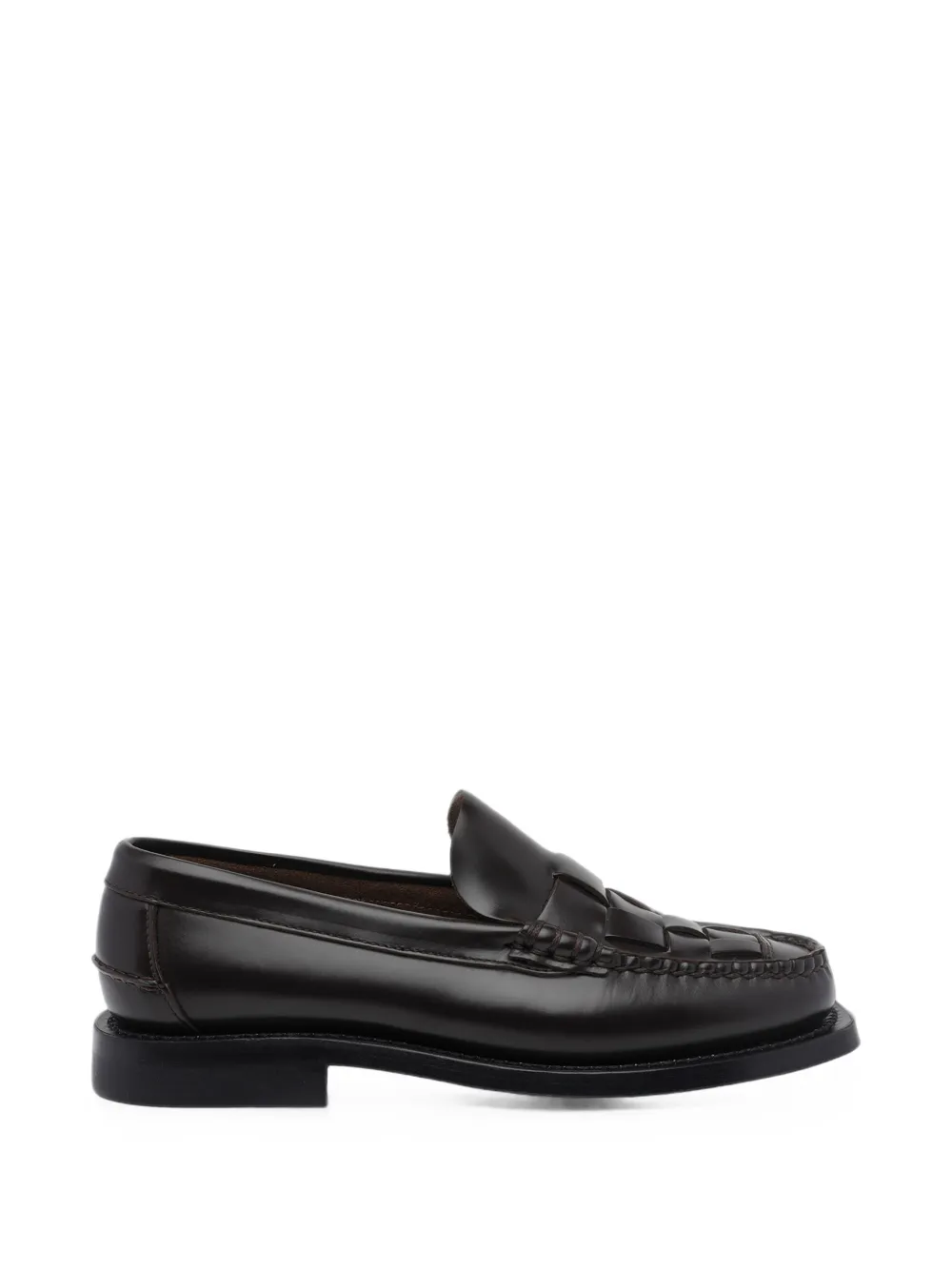 Hereu Nombela woven leather loafers