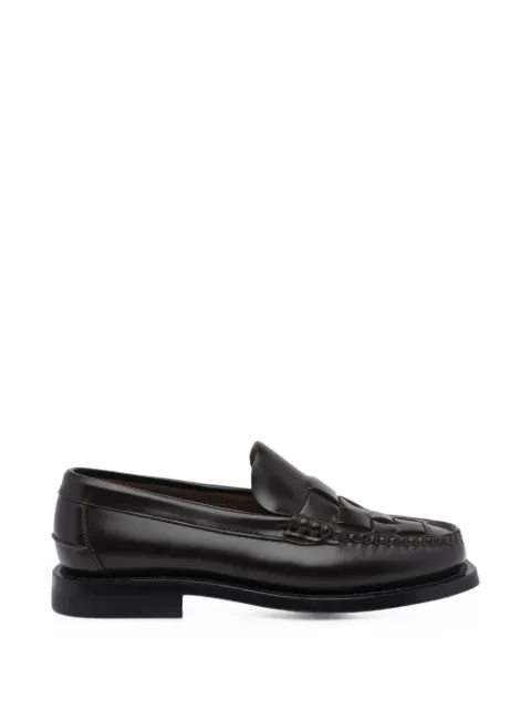 Hereu Nombela woven leather loafers
