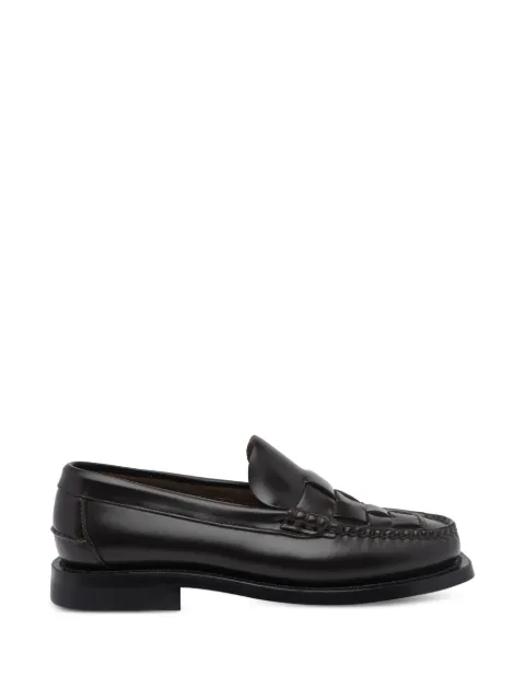 Hereu Nombela woven leather loafers