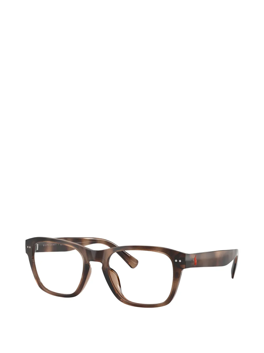 POLO RALPH LAUREN EYEWEAR tortoiseshell-effect rectangle-frame sunglasses Bruin