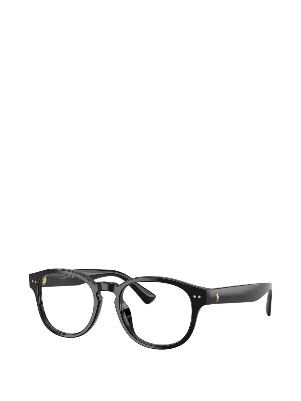 POLO RALPH LAUREN EYEWEAR Bril met rond montuur Zwart