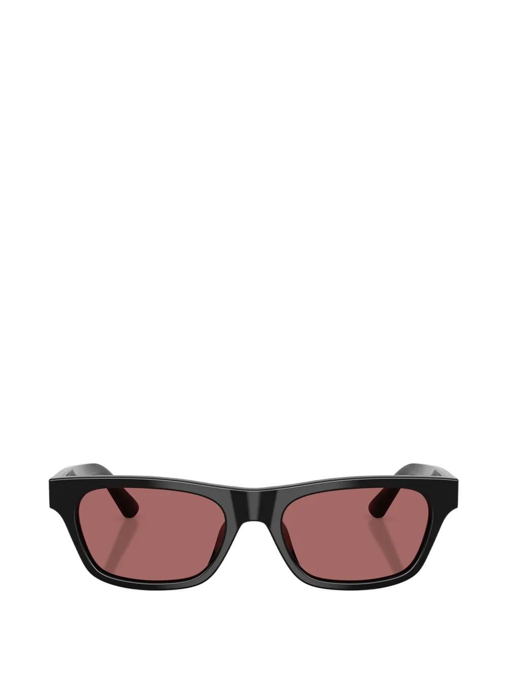 POLO RALPH LAUREN EYEWEAR Sonnenbrille mit eckigem Gestell - Schwarz