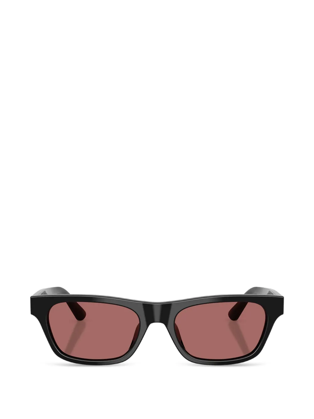 POLO RALPH LAUREN EYEWEAR Zonnebril met rechthoekig montuur Zwart