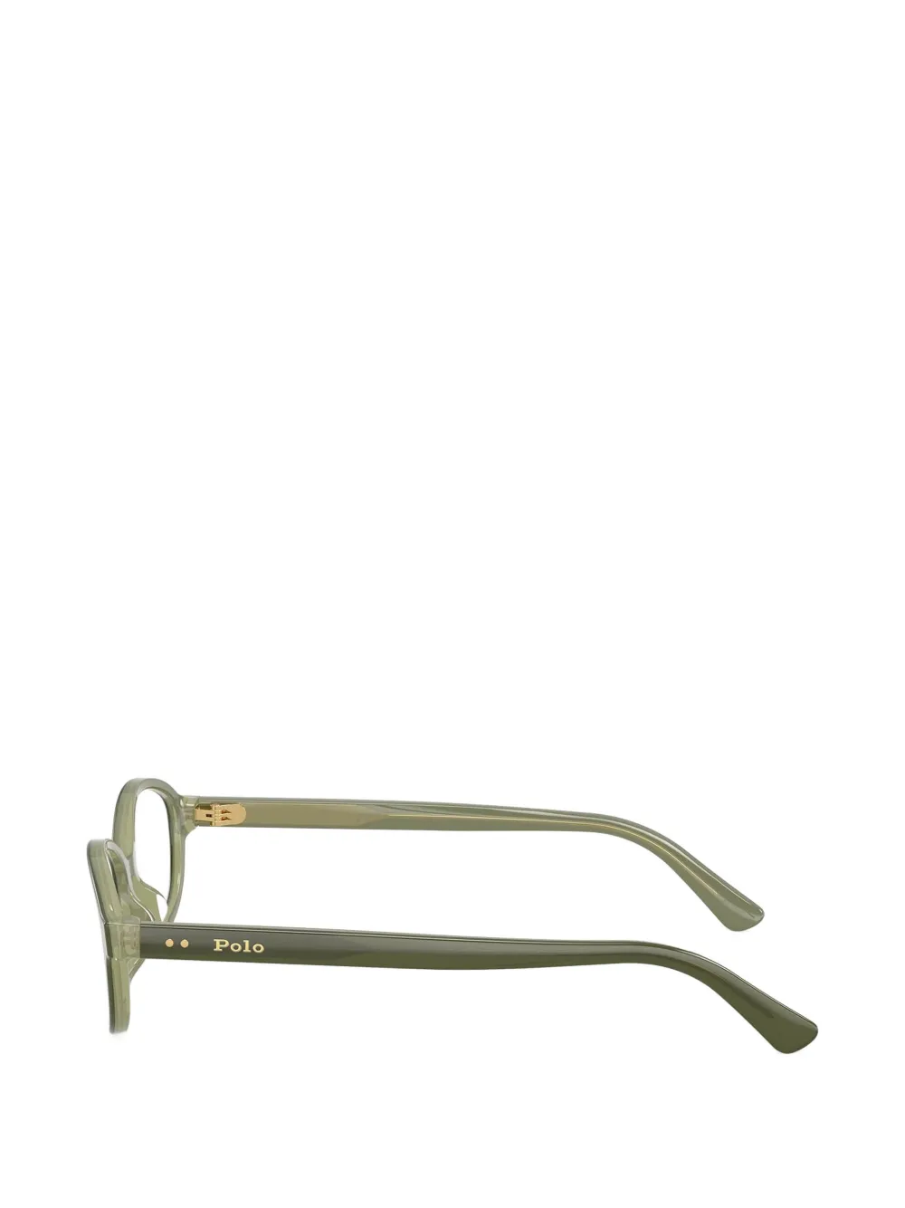 POLO RALPH LAUREN EYEWEAR Bril met ovaal montuur Groen