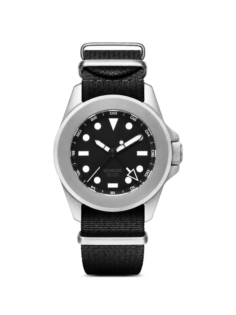 unimatic Modello Quattro GMT 40mm watch - Nero