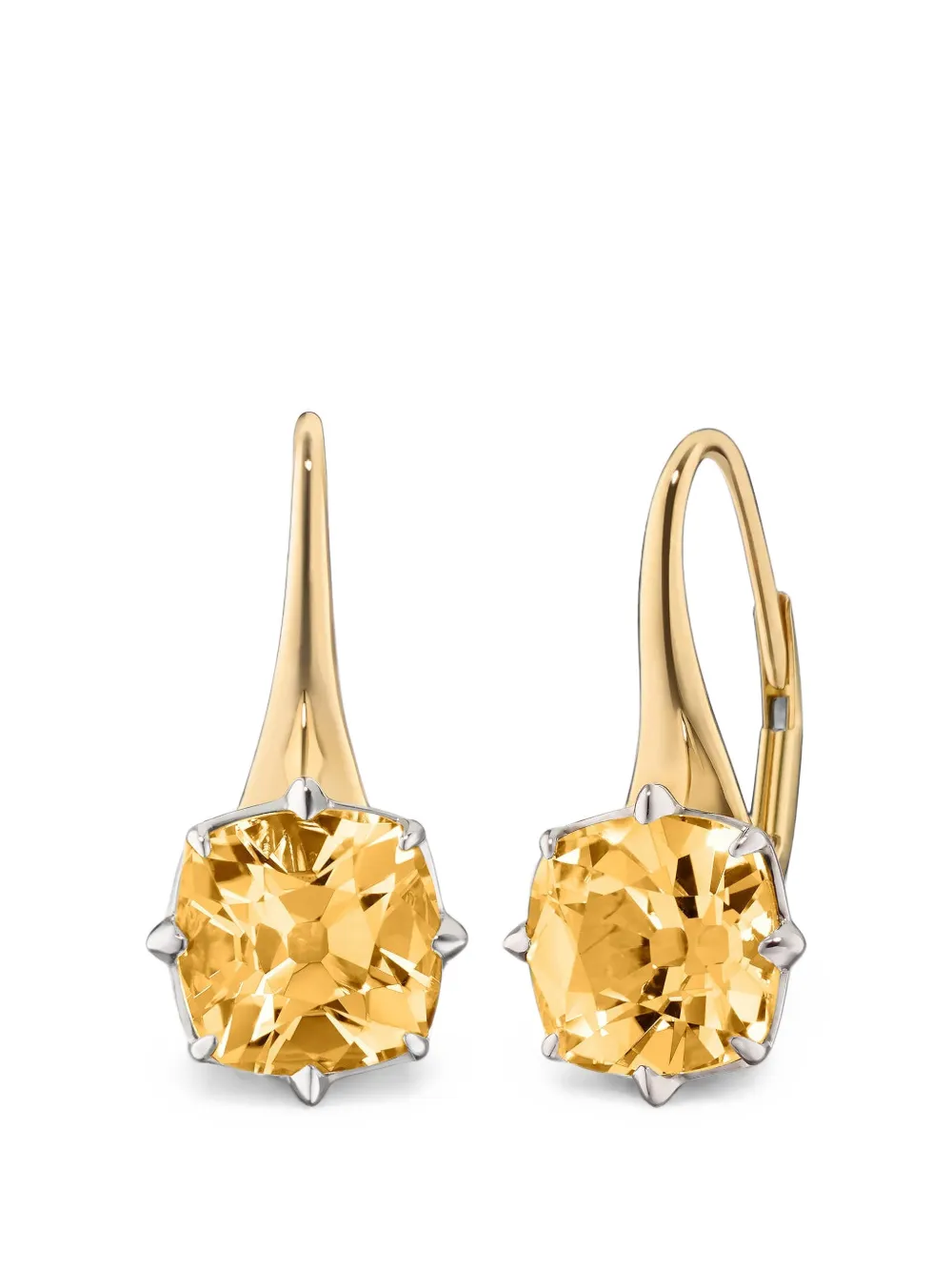 MONICA RICH KOSANN Polaris citrine earrings