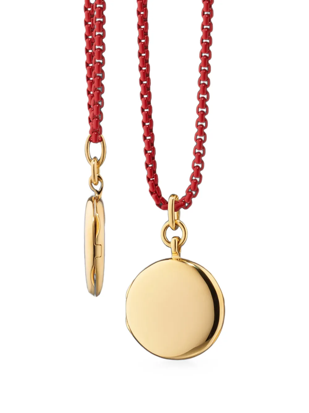 MONICA RICH KOSANN Quinn locket necklace - Gold