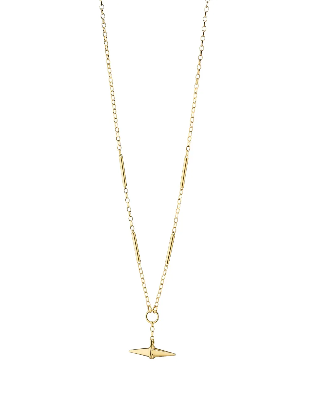 MONICA RICH KOSANN Points North toggle necklace - Gold