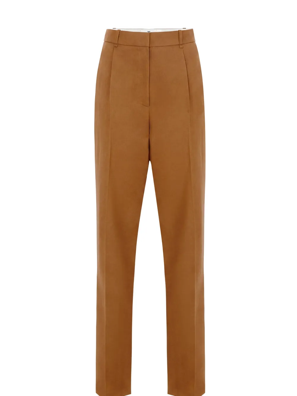 Elisabetta Franchi Broek van gabardine Bruin