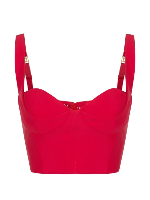 Elisabetta Franchi technical fabric top